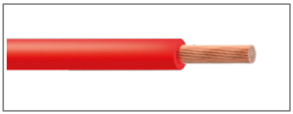 AV Cable, Single Core Thick wall PVC Insulated