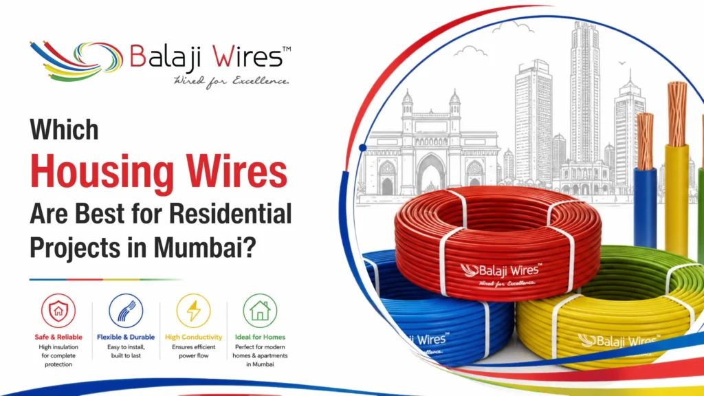 Which Housing Wires Are Best for Residential Projects in Mumbai? 