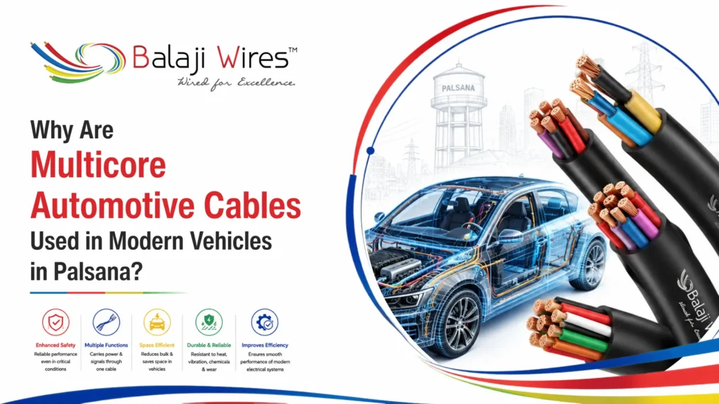 Why Are Multicore Automotive Cables Used in Modern Vehicles in Palsana? 