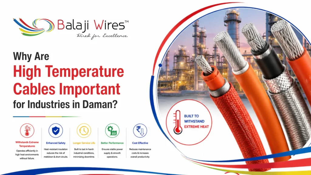 Why Are High Temperature Cables Important for Industries in Daman? 