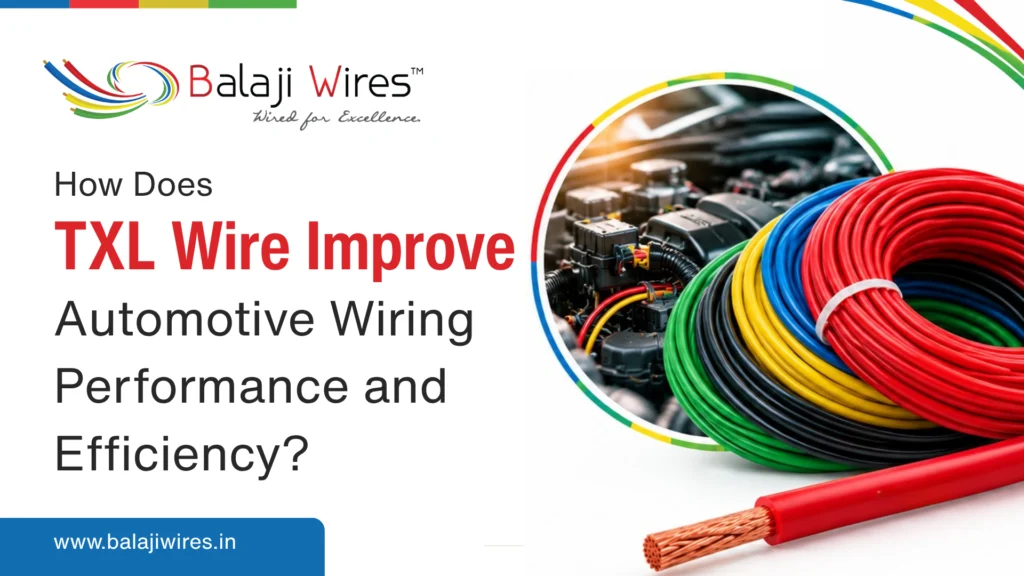 How Does TXL Wire Improve Automotive Wiring Performance and Efficiency? 